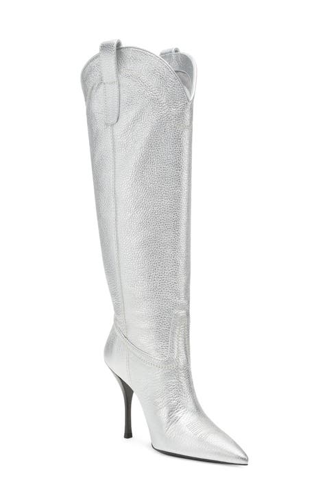 Outwest Knee High Pointed Toe Boot (Women)