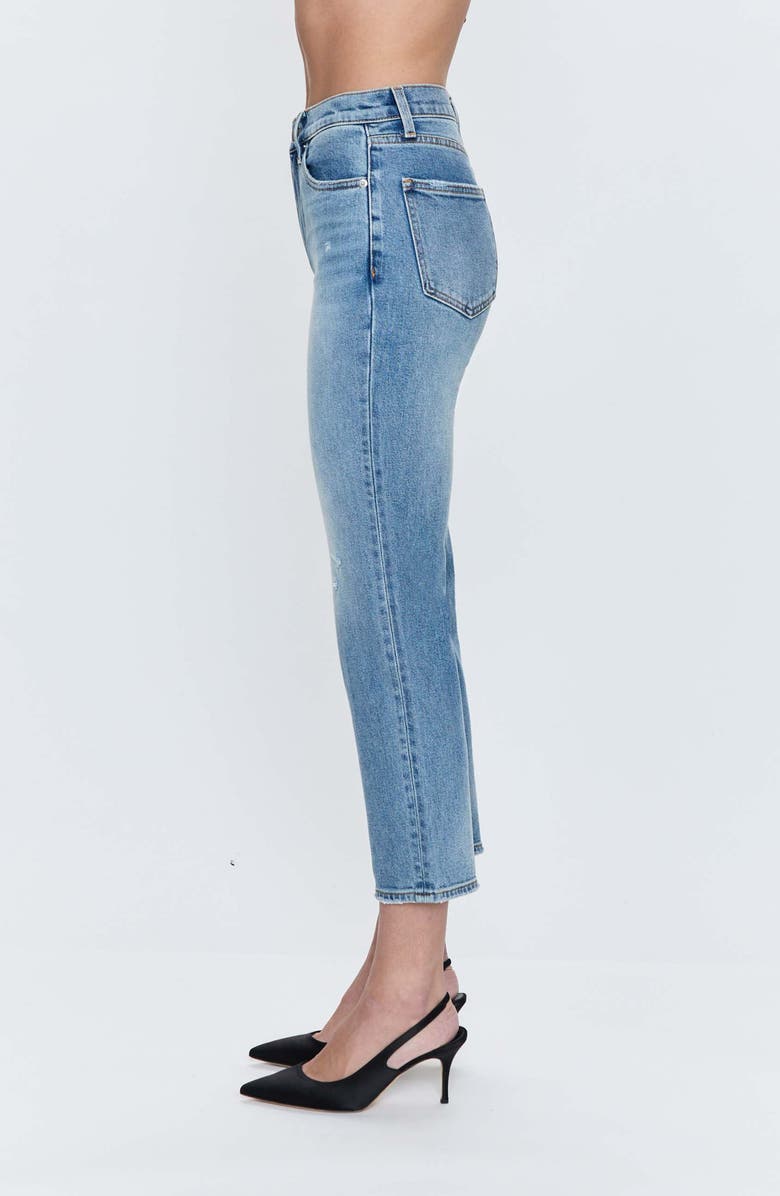 Pistola Monroe High Waist Crop Cigarette Jeans, Alternate, color,