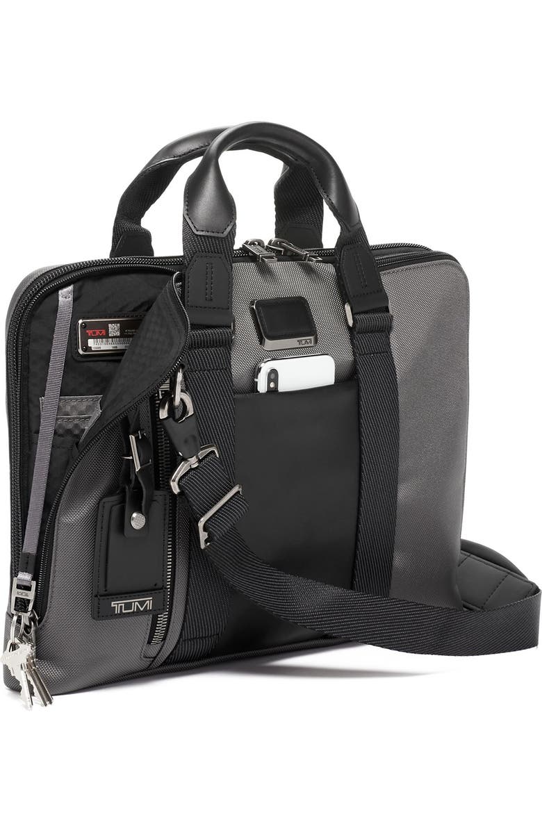 TUMI Alpha Bravo Aviano Slim Briefcase, Alternate, color,
