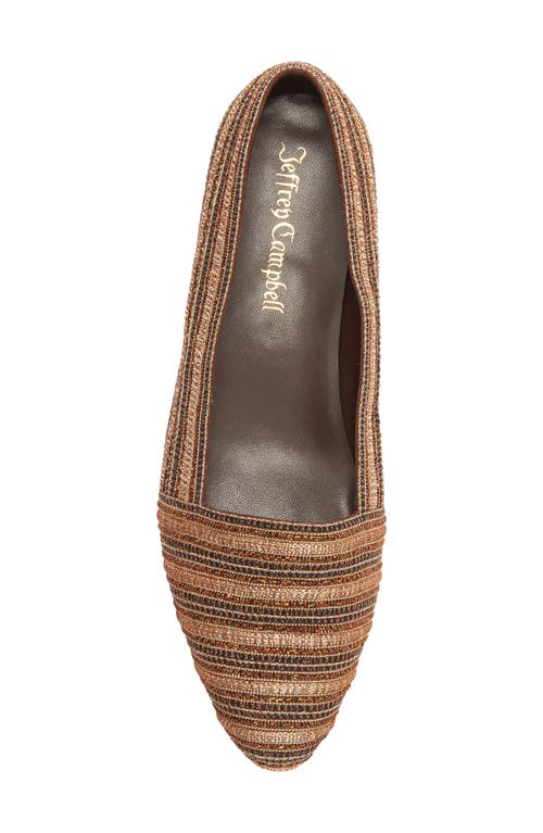 Jeffrey Campbell Pauleen Flat In Brown