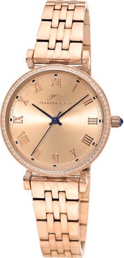 PORSAMO BLEU Emma Sunray Dial Bracelet Watch