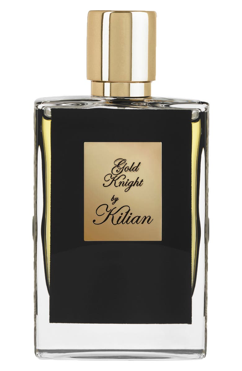 Kilian Paris Gold Knight Refillable Perfume, Main, color, 