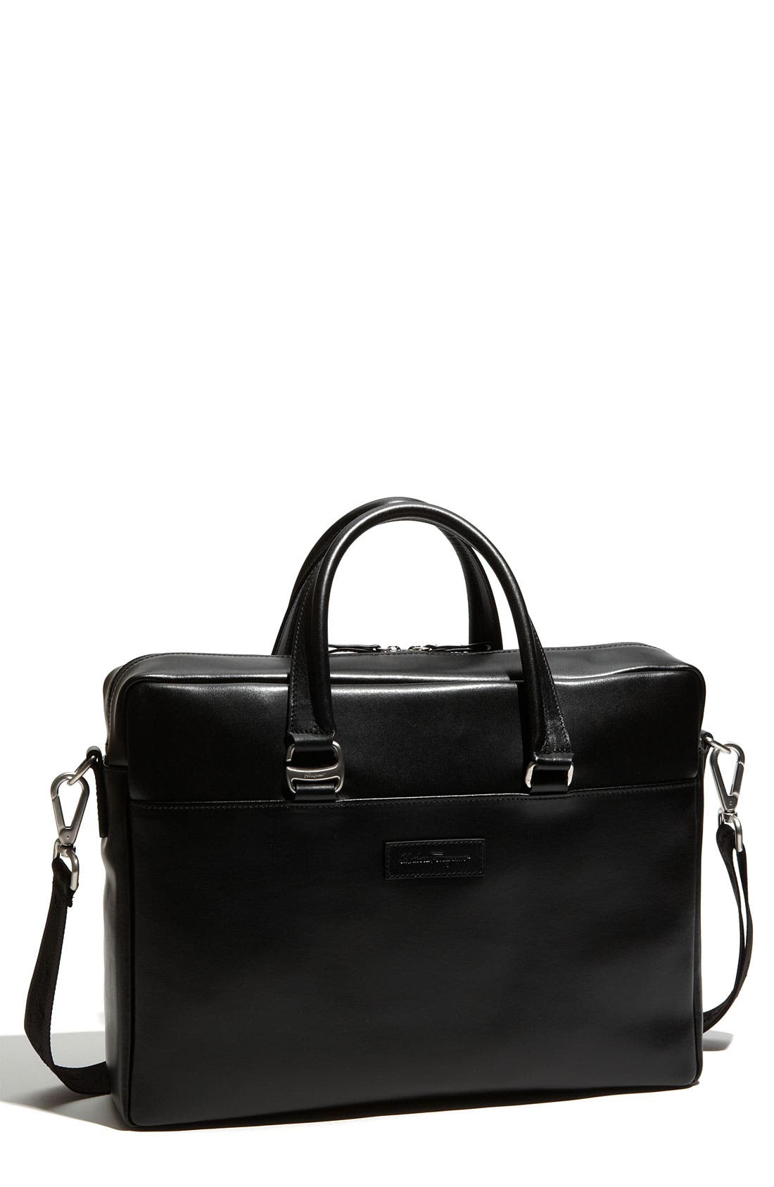 FERRAGAMO Salvatore Ferragamo 'Boston' Briefcase, Main, color, 