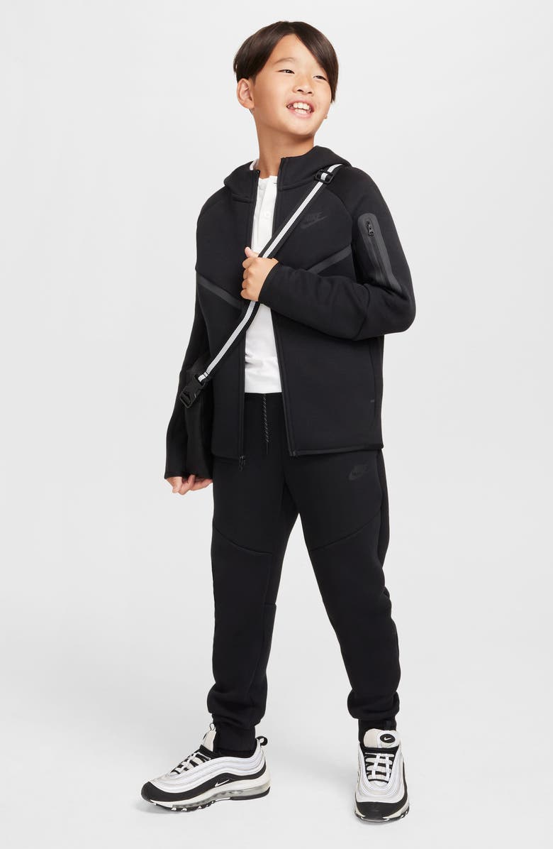 Nike Kids' Sportswear Tech Fleece Joggers, Alternate, color, Black/ Black/ Black