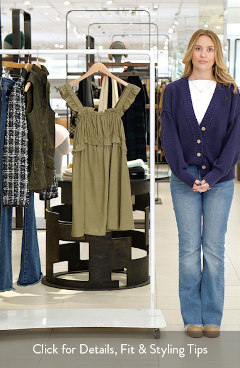 Orion Frill Strap Mini Sundress, sales video thumbnail