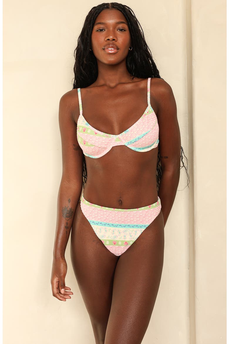 Besties High Waisted Bottom, Alternate, color, Seashell Scrapbook