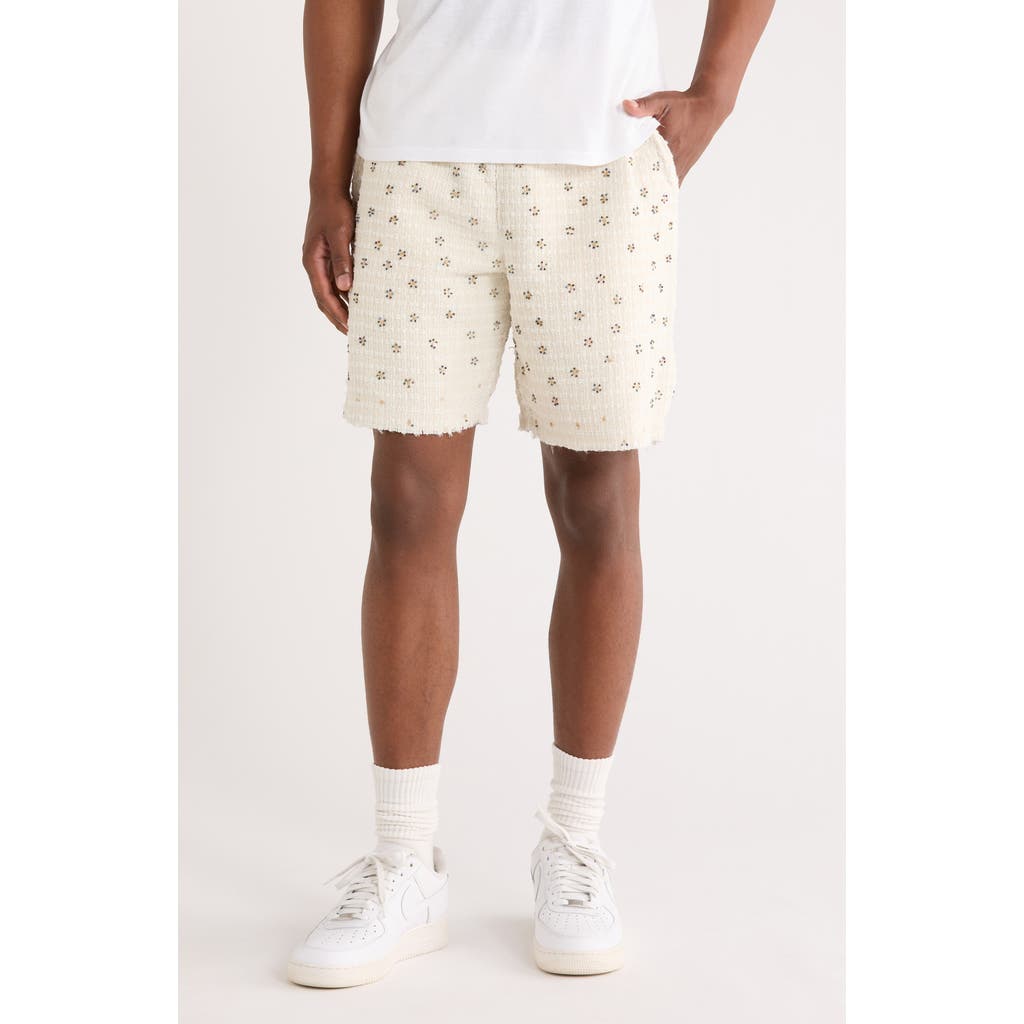 HONOR THE GIFT Beaded Shorts in White  product