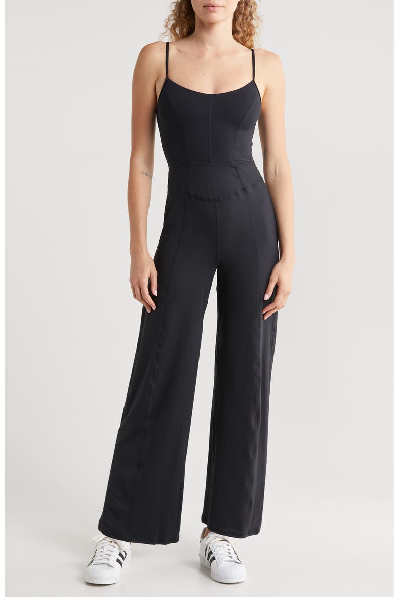 FP Movement Up At Night Jumpsuit, Main, color, BLACK