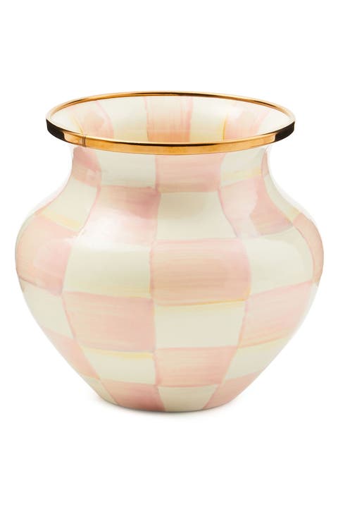 Rosy Check Vase