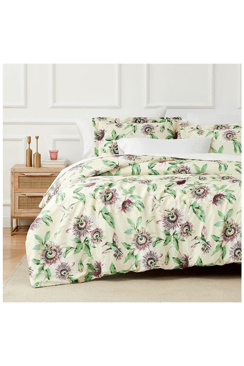 Duvet Cover & Pillow Sham Set, Alternate, color, CREAM