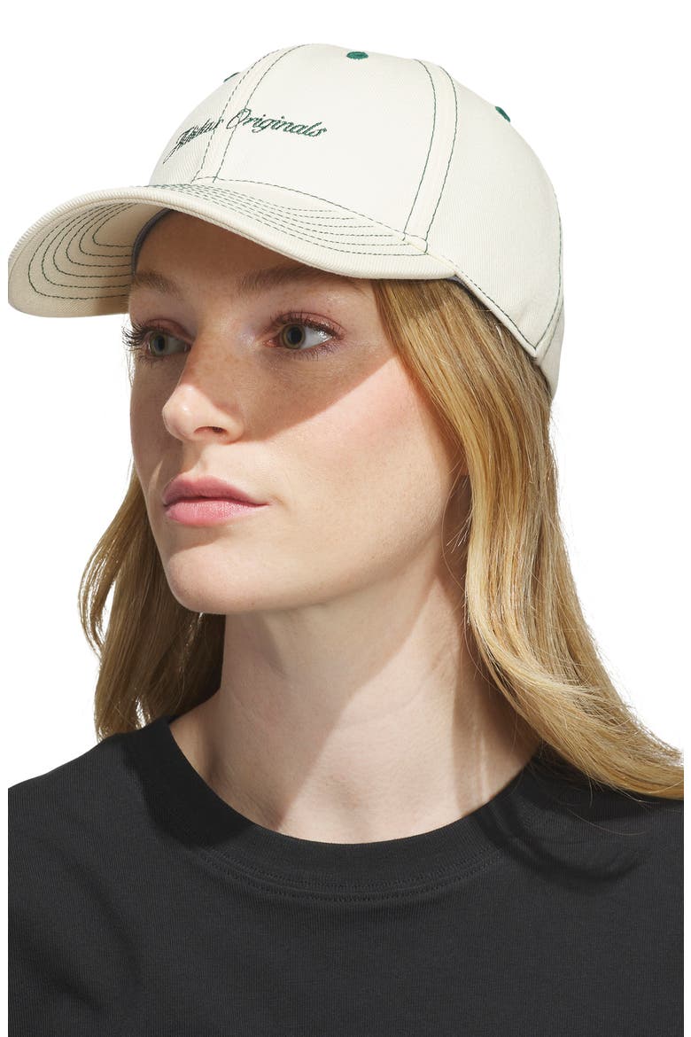 Signature Baseball Cap, Alternate, color, VANILLA YELLOW/ GREEN