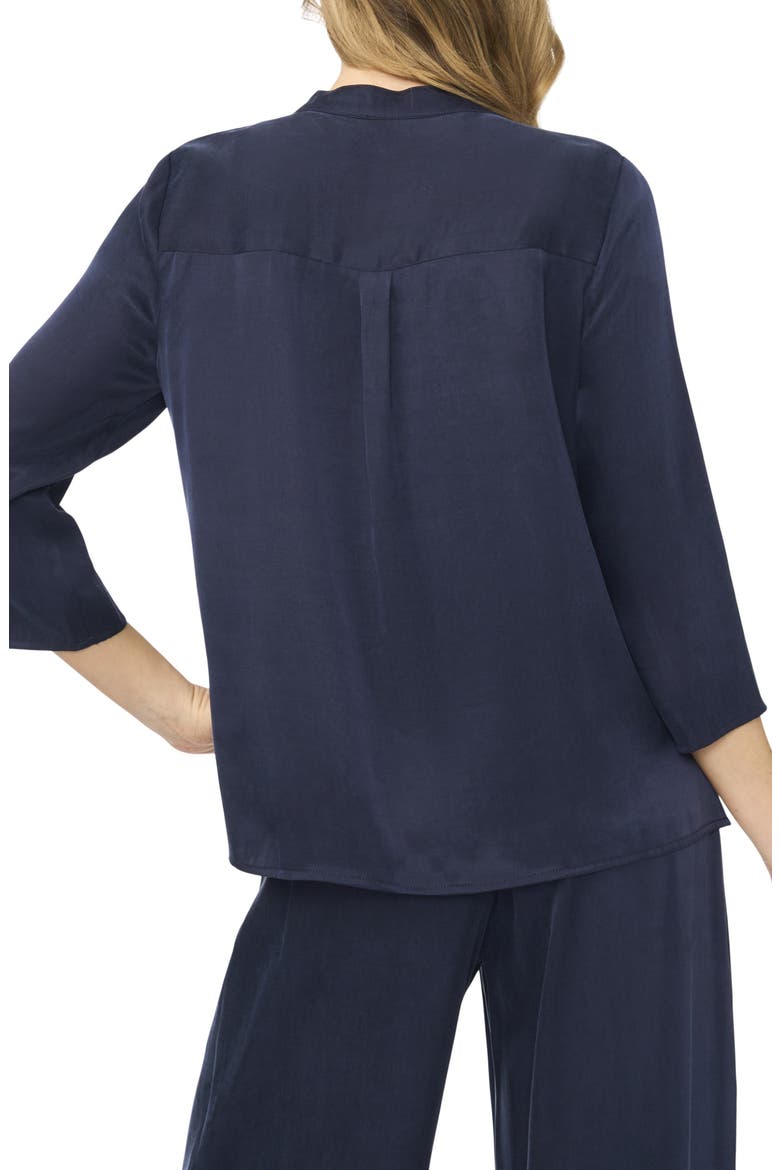 Pintuck Top, Alternate, color, CLASSIC NAVY