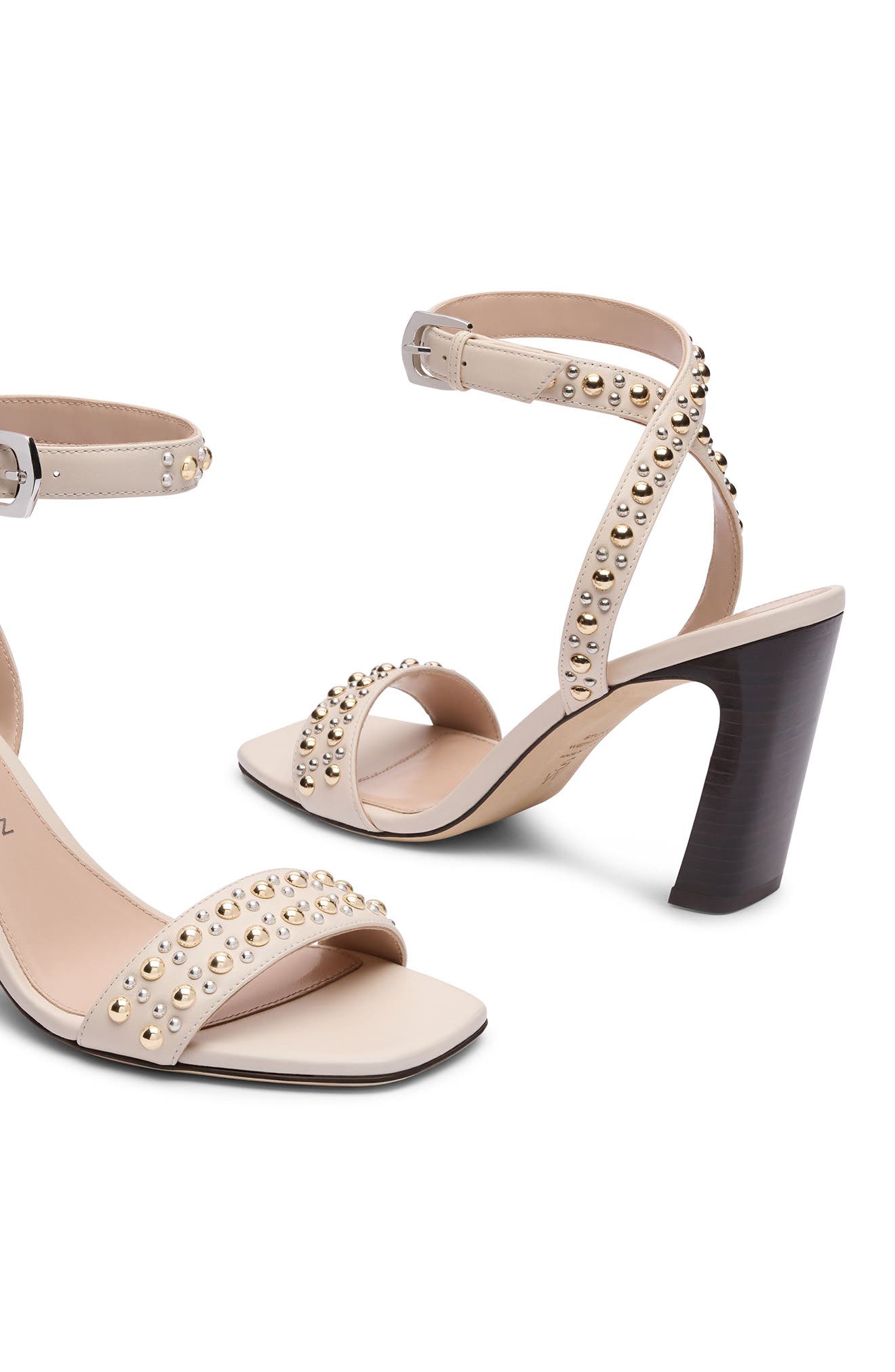 Stuart Weitzman Perry Sandal 85, Alternate, color, Linen