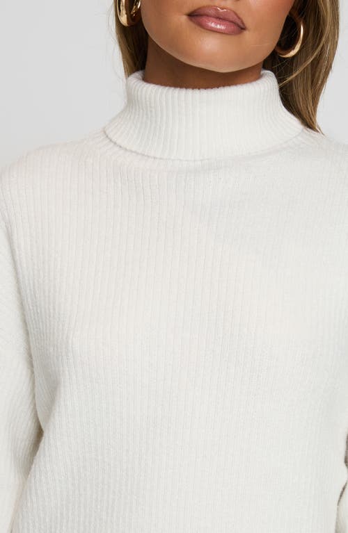 PRINCESS POLLY PRINCESS POLLY SONELLE LONG SLEEVE SWEATER MINIDRESS