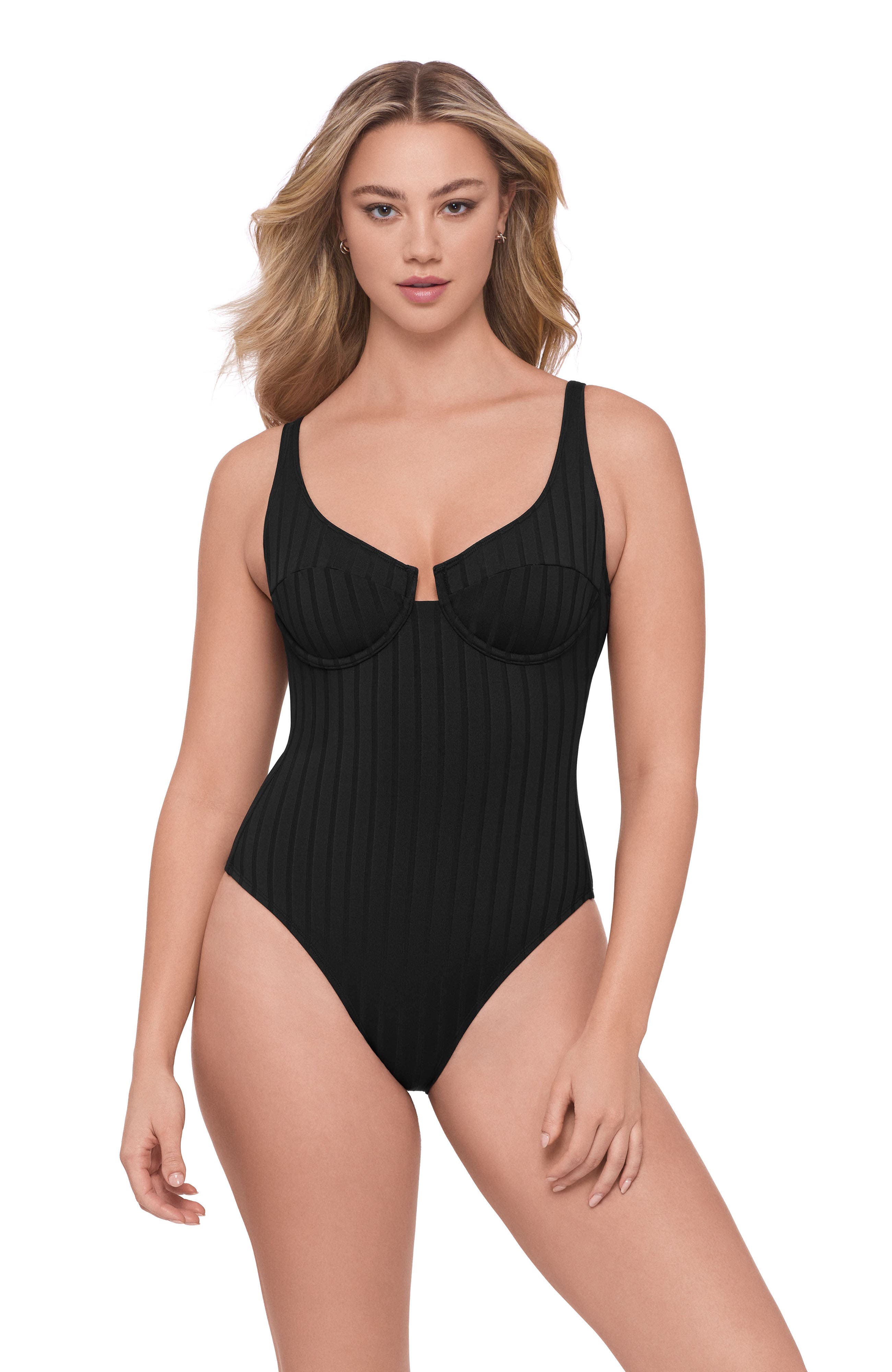 selected Onyx Black Wide Rib