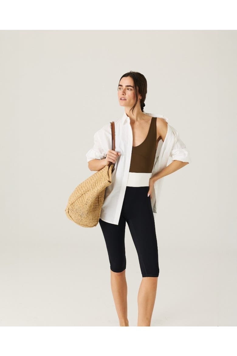 Capri Suit, Alternate, color, Brown Multi