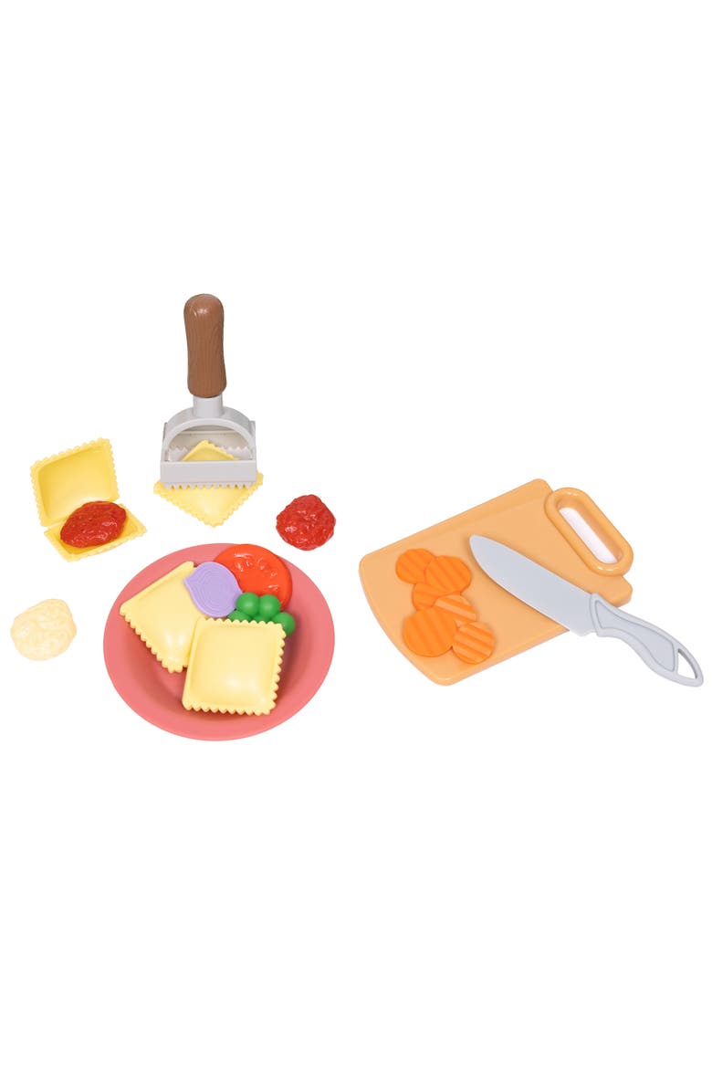 NurtureNature Ravioli Cooking Set 50Pc Toy Food/Utensils, Kids 3+, Alternate, color, Multicolored