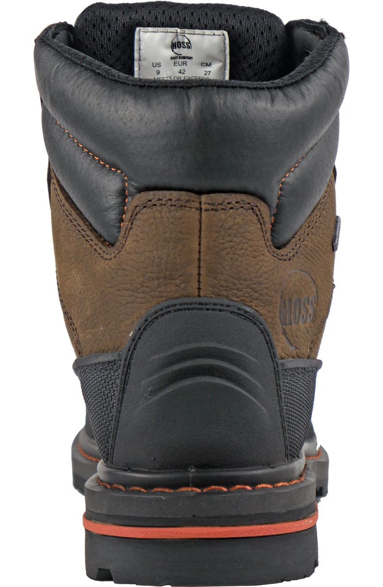 Hoss Boot Company HOSS K Tough Composite Toe Puncture Resistant Work Boot, Alternate, color, Black/Brown