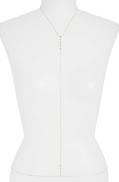 Cubic Zirconia Body Chain