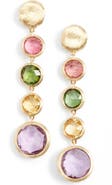 Marco Bicego 'Jaipur' Semiprecious Stone Linear Earrings