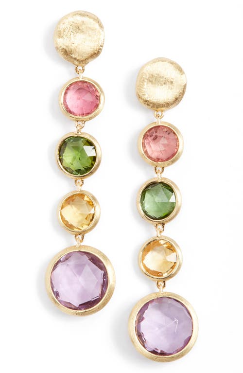 Marco Bicego 'Jaipur' Semiprecious Stone Linear Earrings in Gold  product