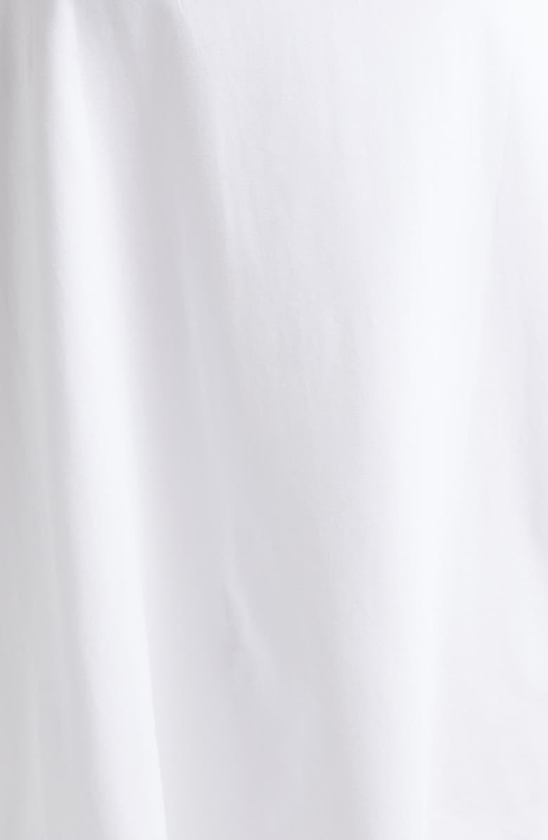 Paloma Wool Suni Drawstring Organic Cotton Knit Midi Dress, Alternate, color, 000 - White