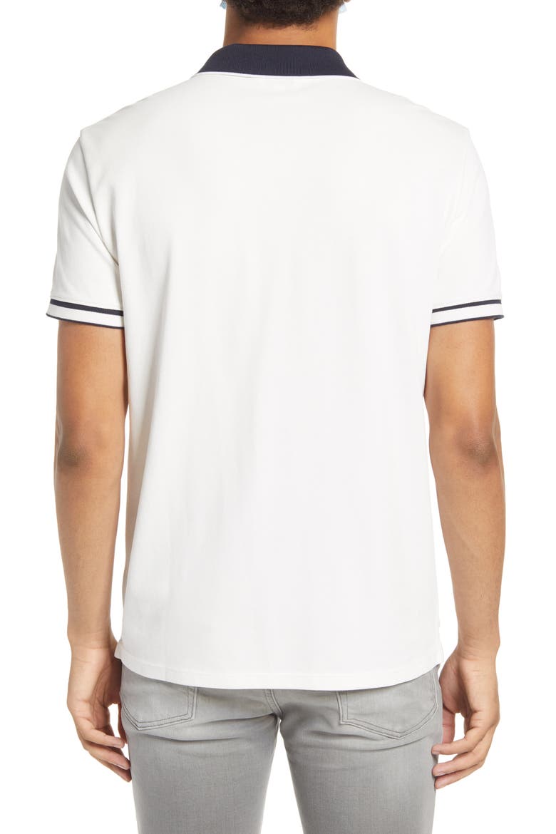 Welt Pocket Short Sleeve Polo, Alternate, color, WHITE