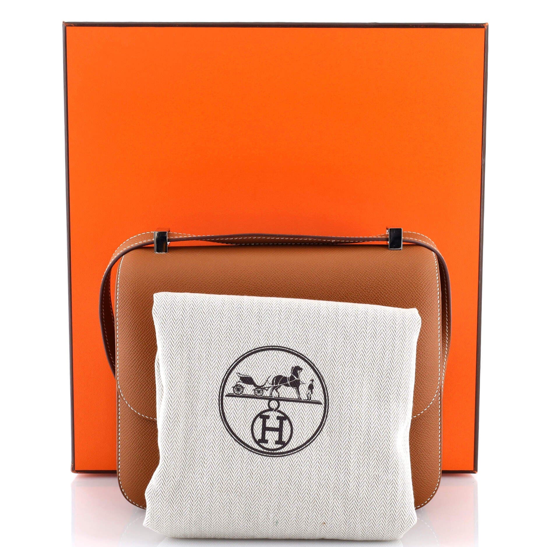 Pre-Owned Hermes Constance Bag Epsom 23, Alternate, color, 