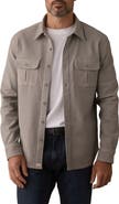The Normal Brand Tailored Terry Shirt Jacket