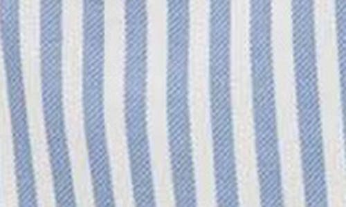 Blu Pepper Button Front Long Sleeve Shirt In Blue