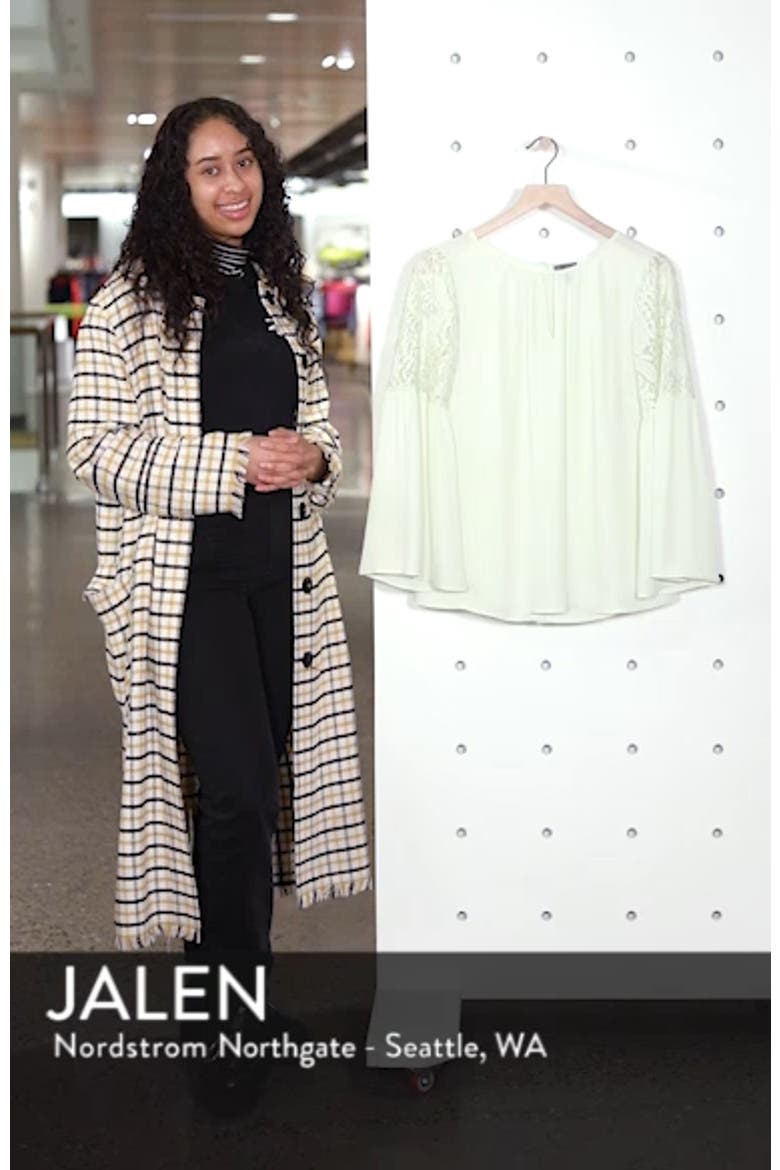 Lace Bell Sleeve Top video