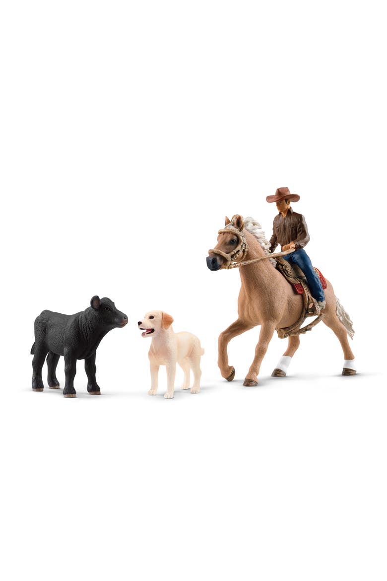 Farm World Western Riding Adventures 6 Pieces, Main, color, Multicolored