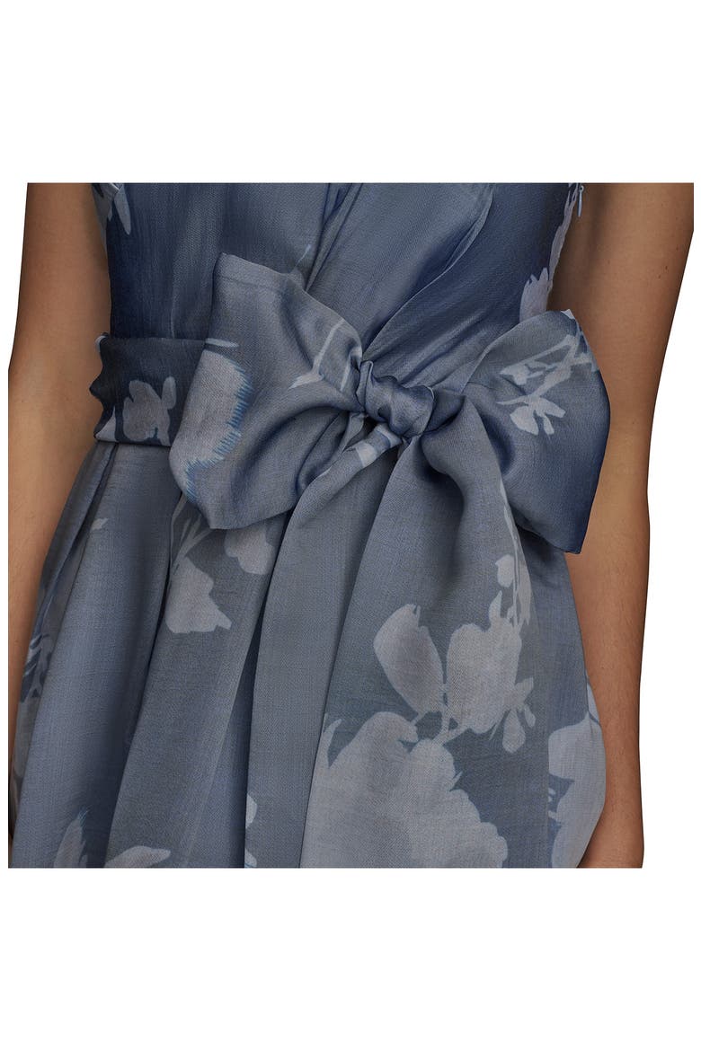 Floral Strapless Fit & Flare Gown, Alternate, color, MARBELLA MULTI