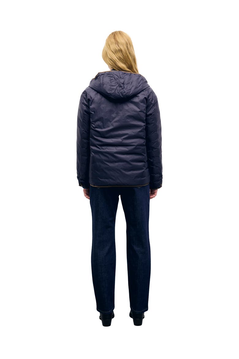 Afra Reversible Jacket, Alternate, color, Cigar