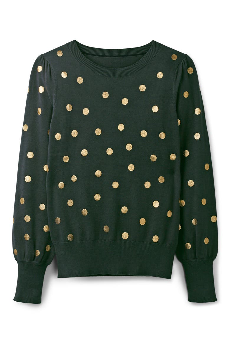 Antonia Crewneck Sweater, Alternate, color, MIDNIGHT GARDEN