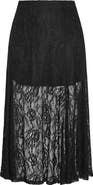 City Chic Lace Maxi Skirt