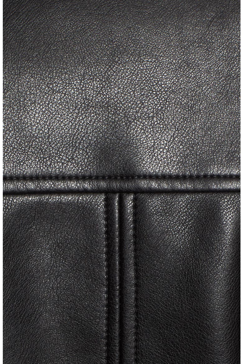 The Cool Kid Faux Leather Moto Jacket, Alternate, color, THE COOL KID