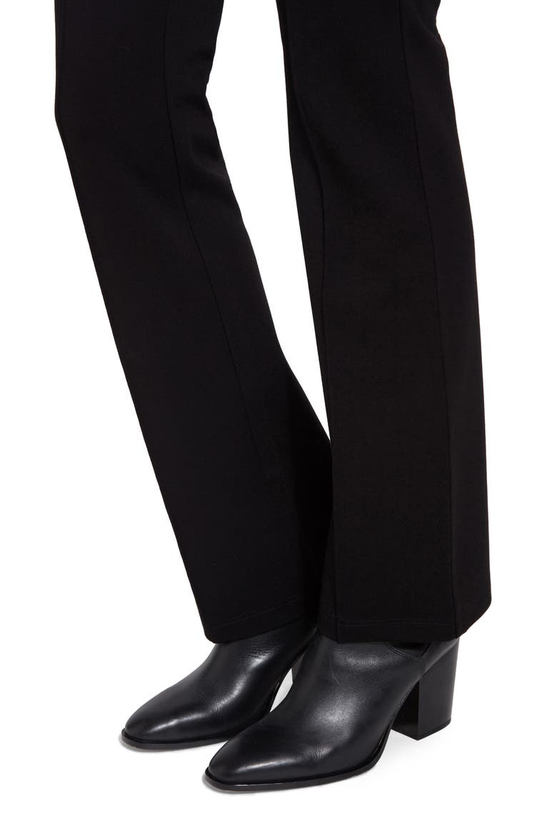 'Lyssentials Elysse Ponte Pants, Alternate, color, BLACK