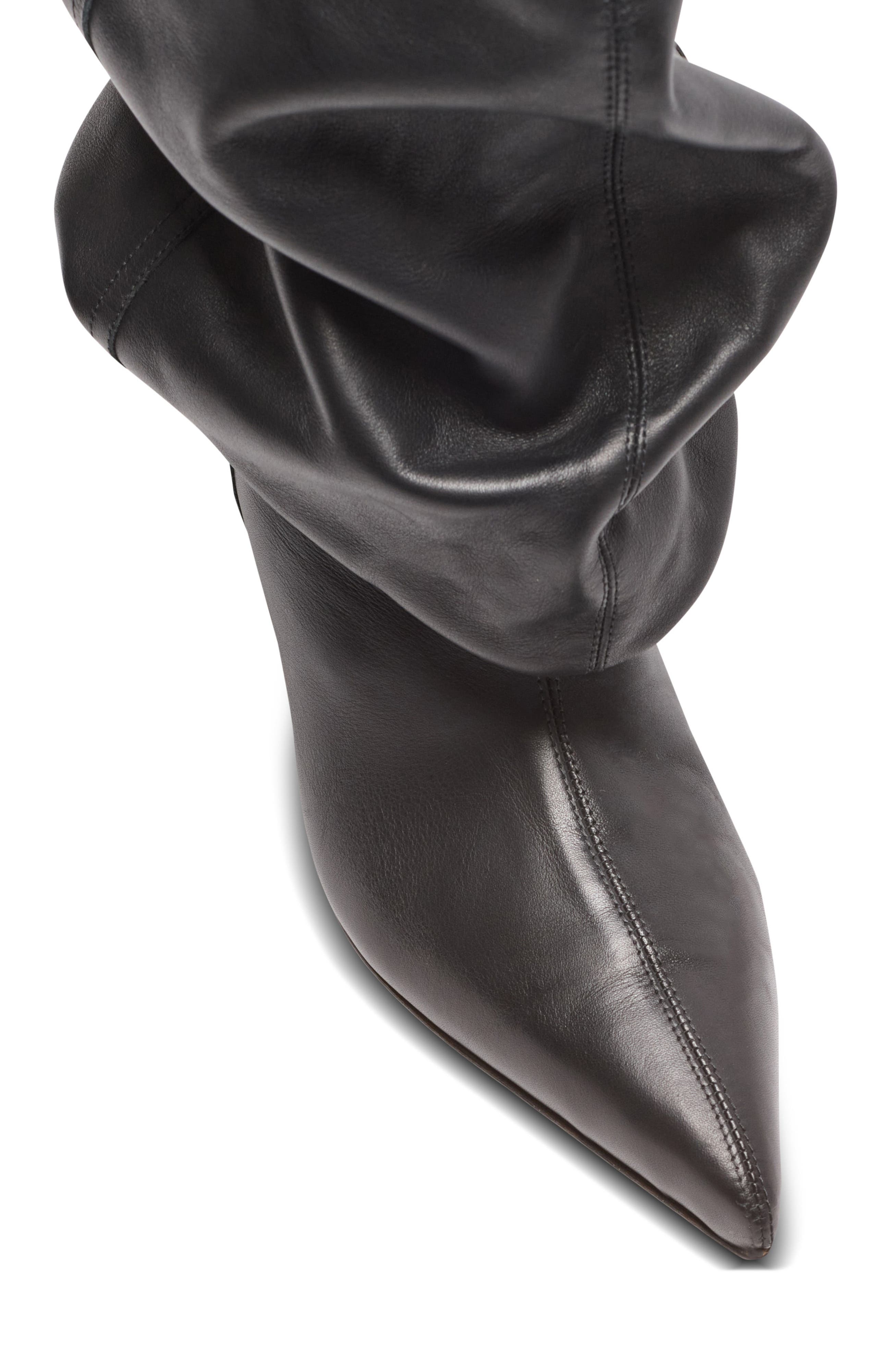 Balmain Wedge Ankle Boots, Alternate, color, Black