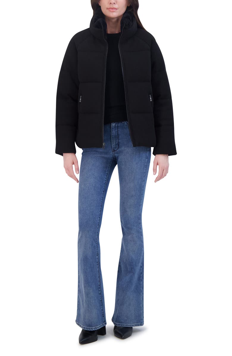 Tahari Sandy Rib Quilt Jacket, Alternate, color, 