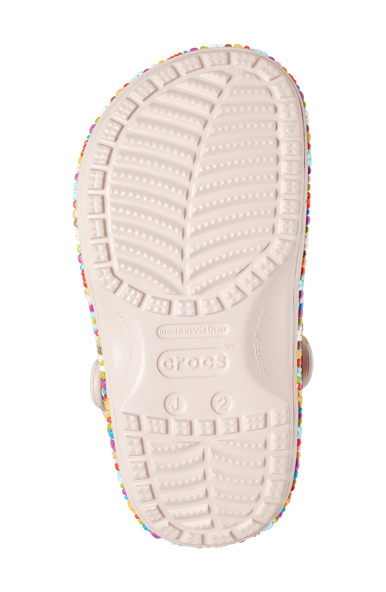CROCS Kids' Classic Beaded Band Clog, Alternate, color, Quartz