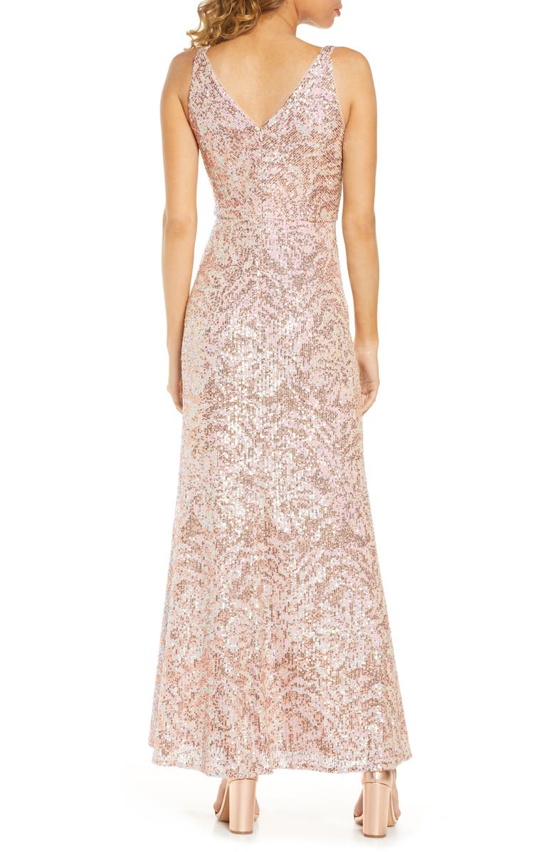 Morgan & Co. Sequin Gown, Alternate, color,