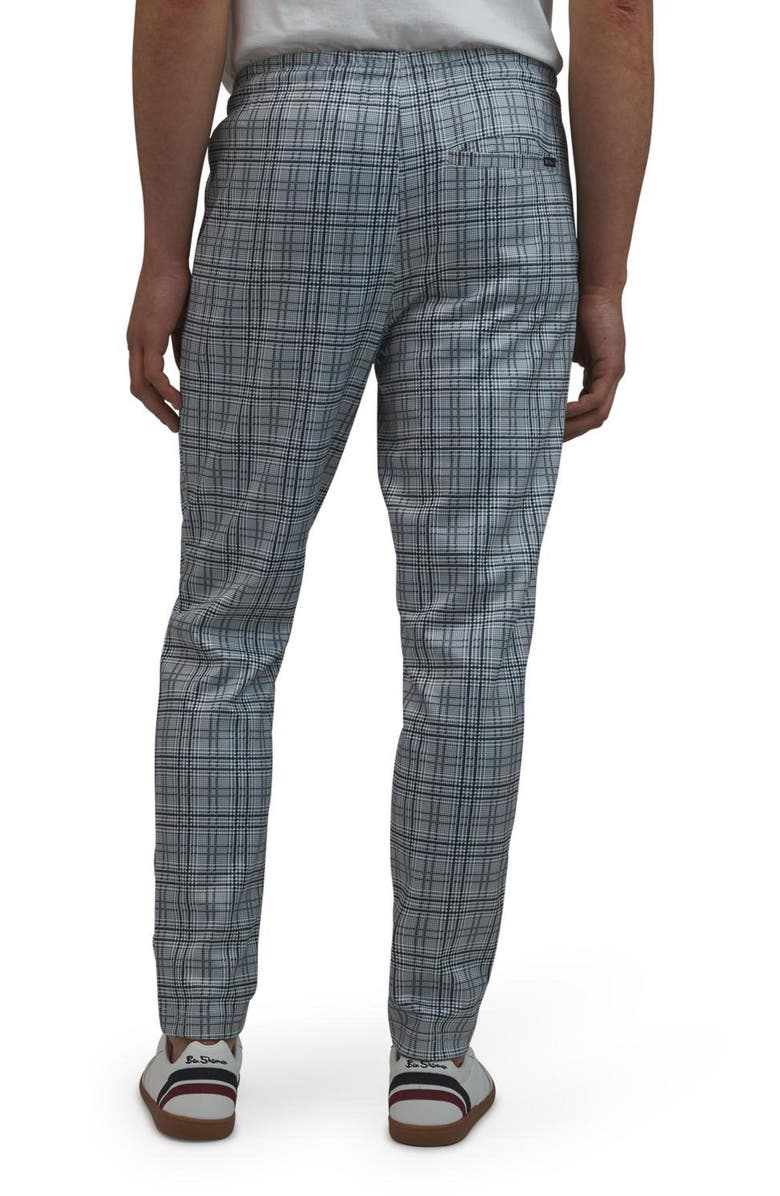 Ben Sherman Glen Plaid Track Pants, Alternate, color, 