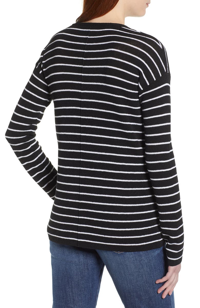 Caslon<sup>®</sup> V-Neck Sweater, Alternate, color, 