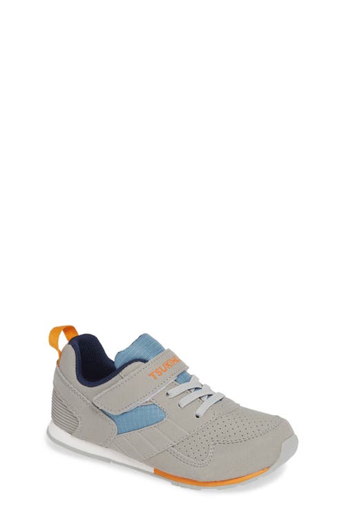 Tsukihoshi Racer Washable Sneaker in Gray/Sea  product