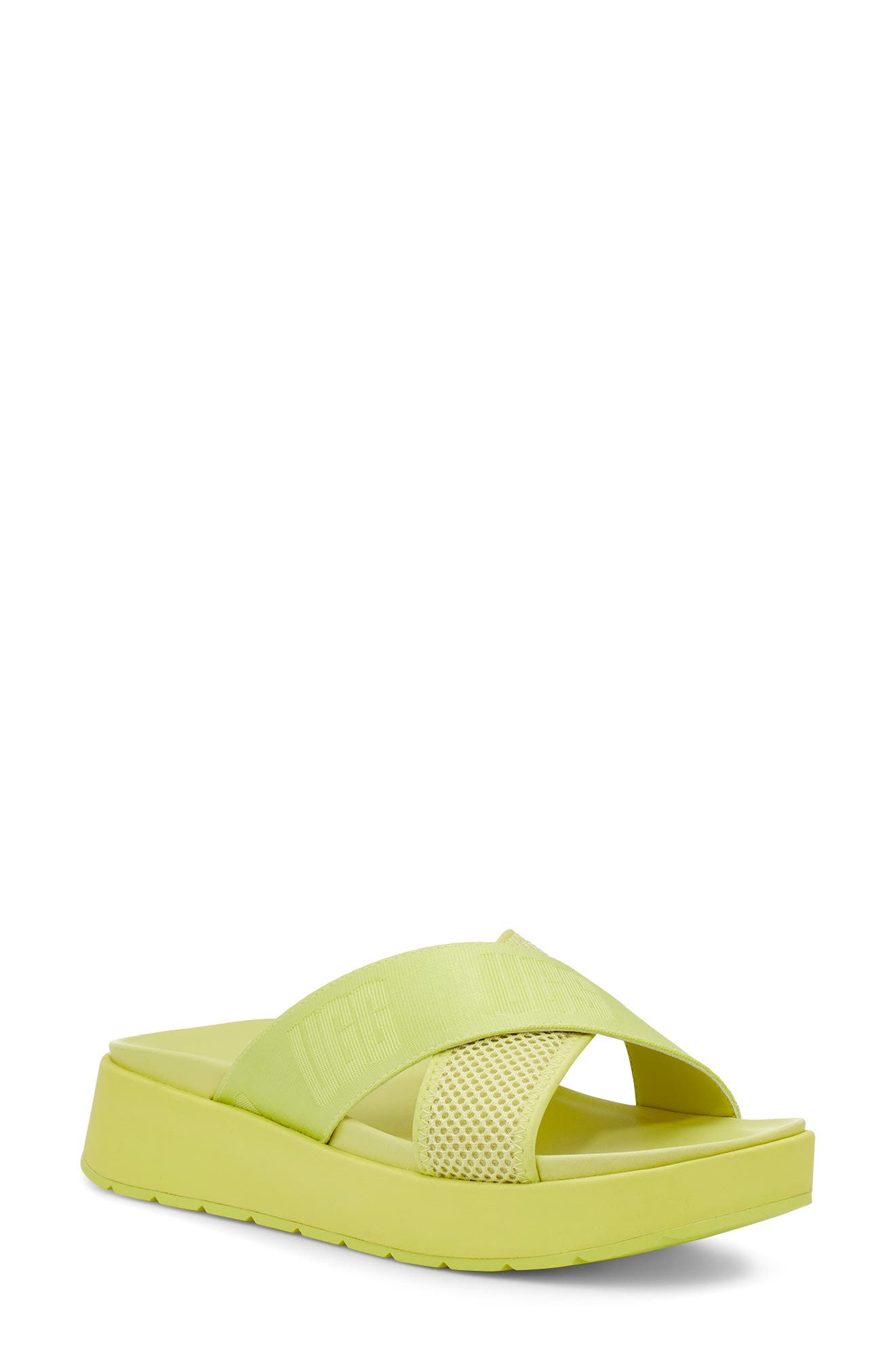 UGG<sup>®</sup> Emily Platform Slide Sandal, Main, color, 