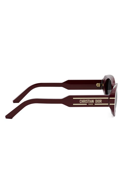 Dior 'signature B8u Butterfly Sunglasses In Multi