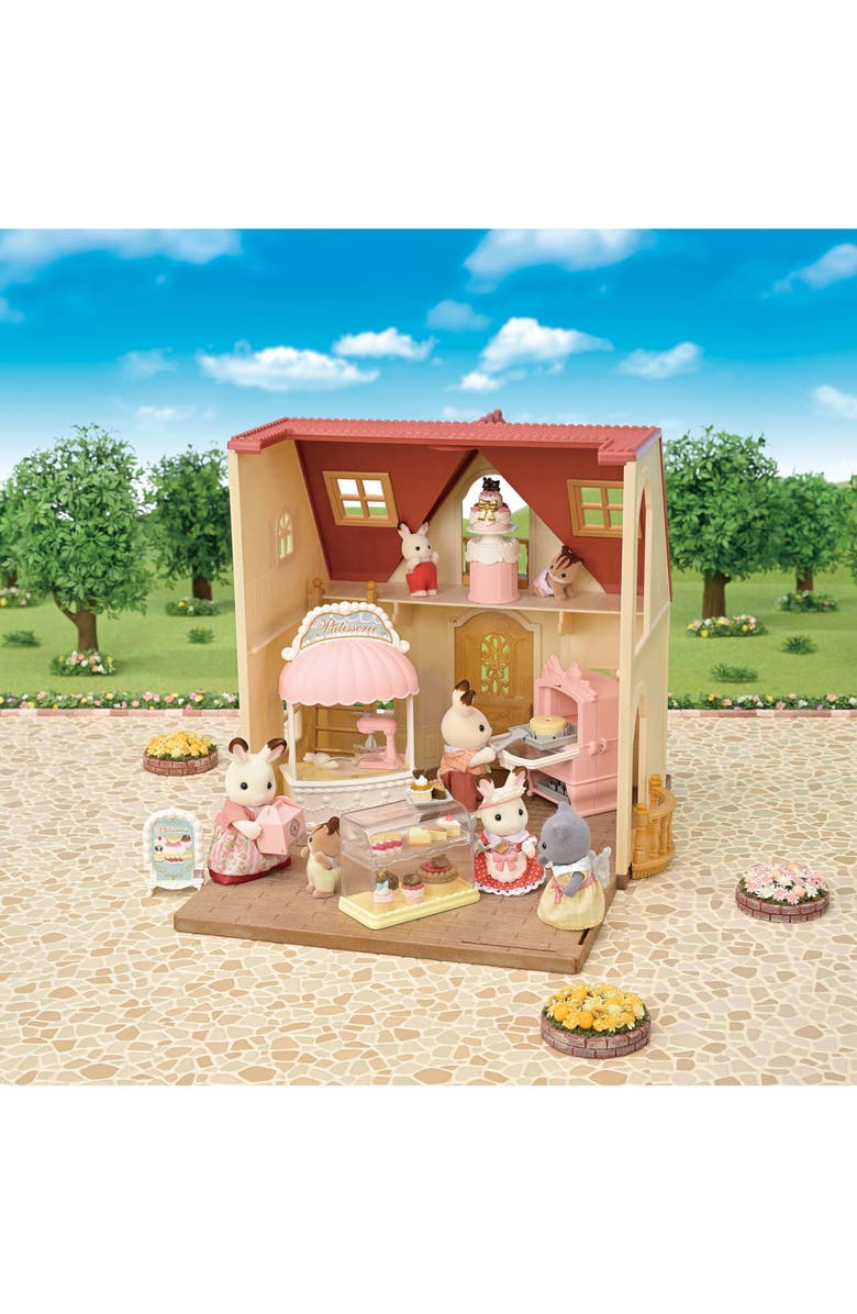 Calico Critters Village Cake Shop Starter Set, Alternate, color, Multi