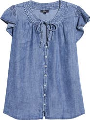 Rails Aviva Chambray Button-Up Shirt