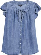 Rails Aviva Chambray Button-Up Shirt